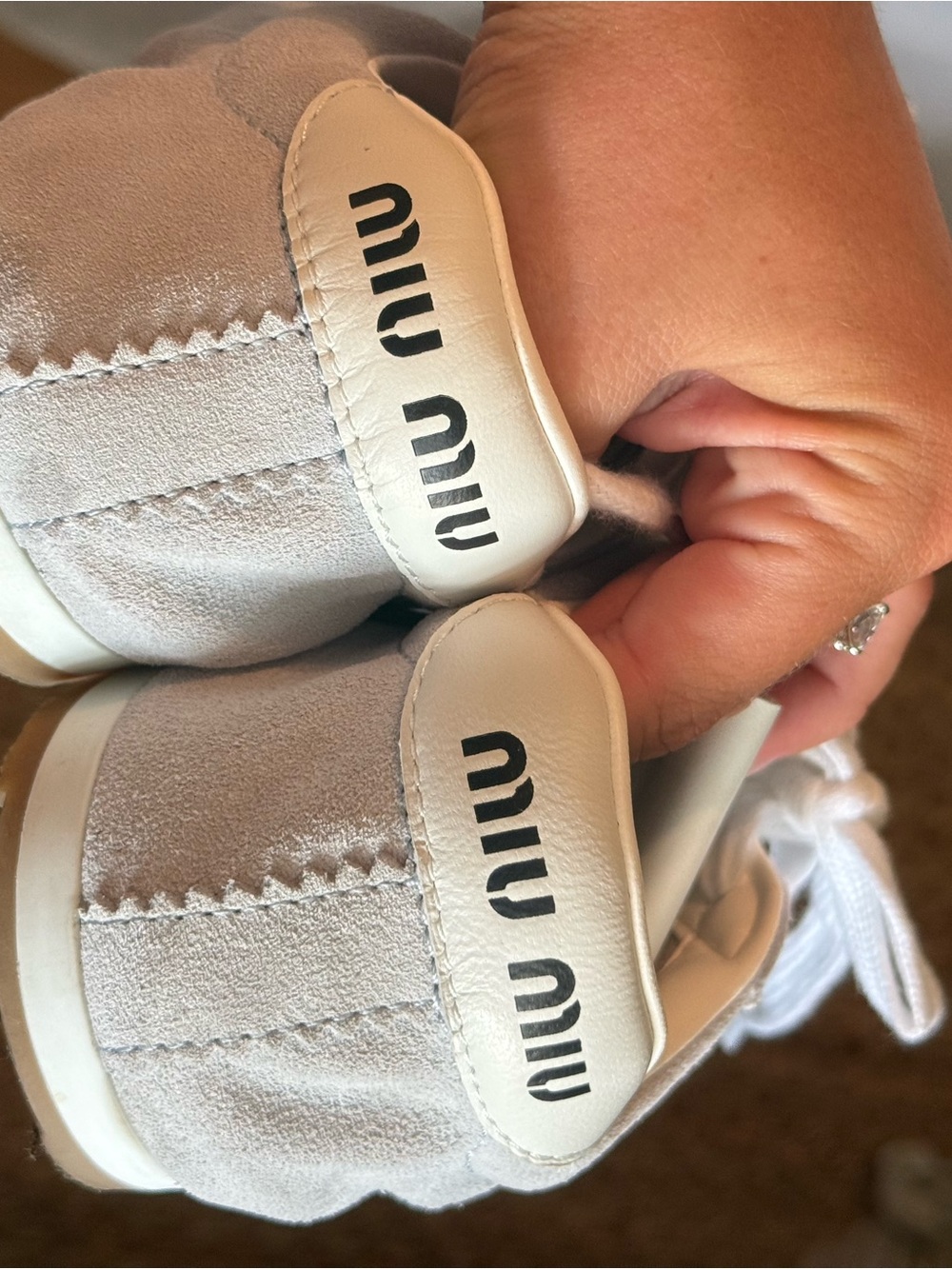 Miu Miu plume Sneakers